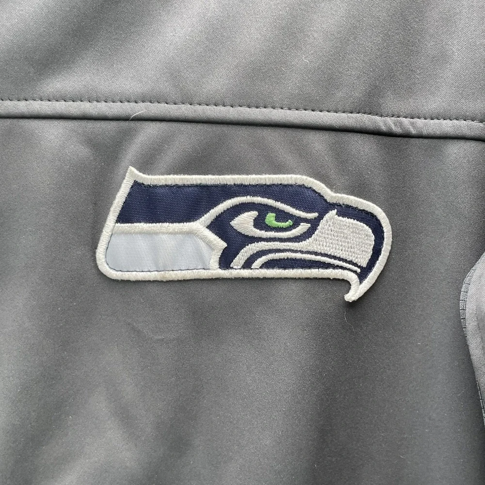 NFL Tech Jacket Men's XL Seattle Seahawks‎ Football Training Gorpcore Activewear